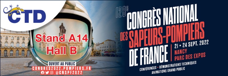 Congrès national des sapeurs pompiers de France 2022